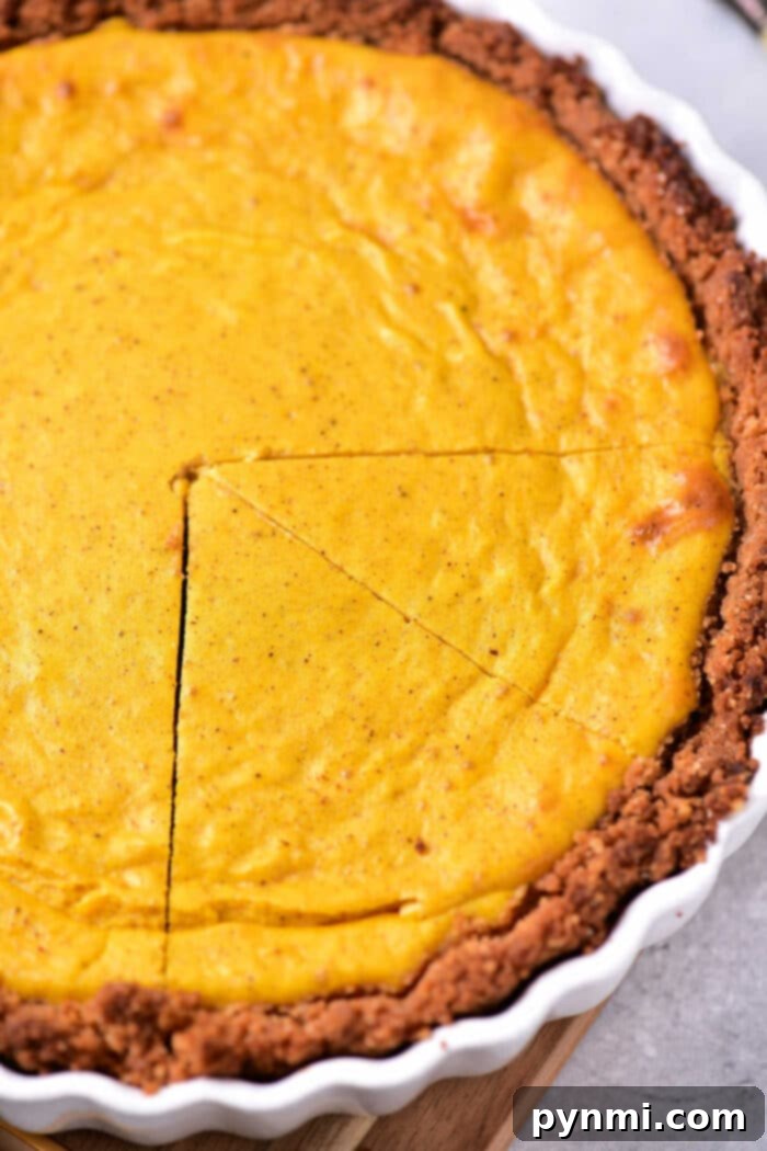 Pumpkin Custard Pie