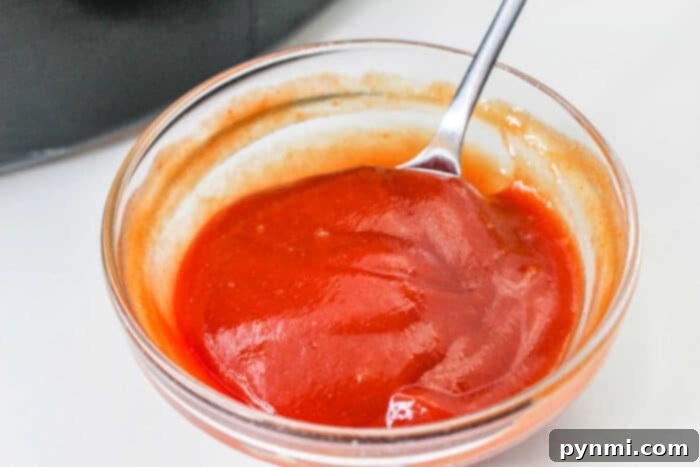Slow Cooker Meatloaf Perfection 4 Meatloaf glaze generously applied to the top of the meatloaf