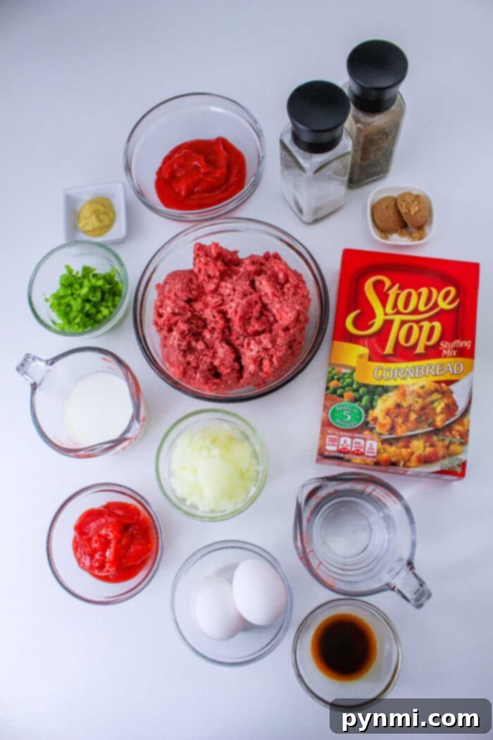 Effortless Stuffing Meatloaf 3 Stove Top Stuffing Meatloaf Recipe - perfectly baked with a savory glaze.