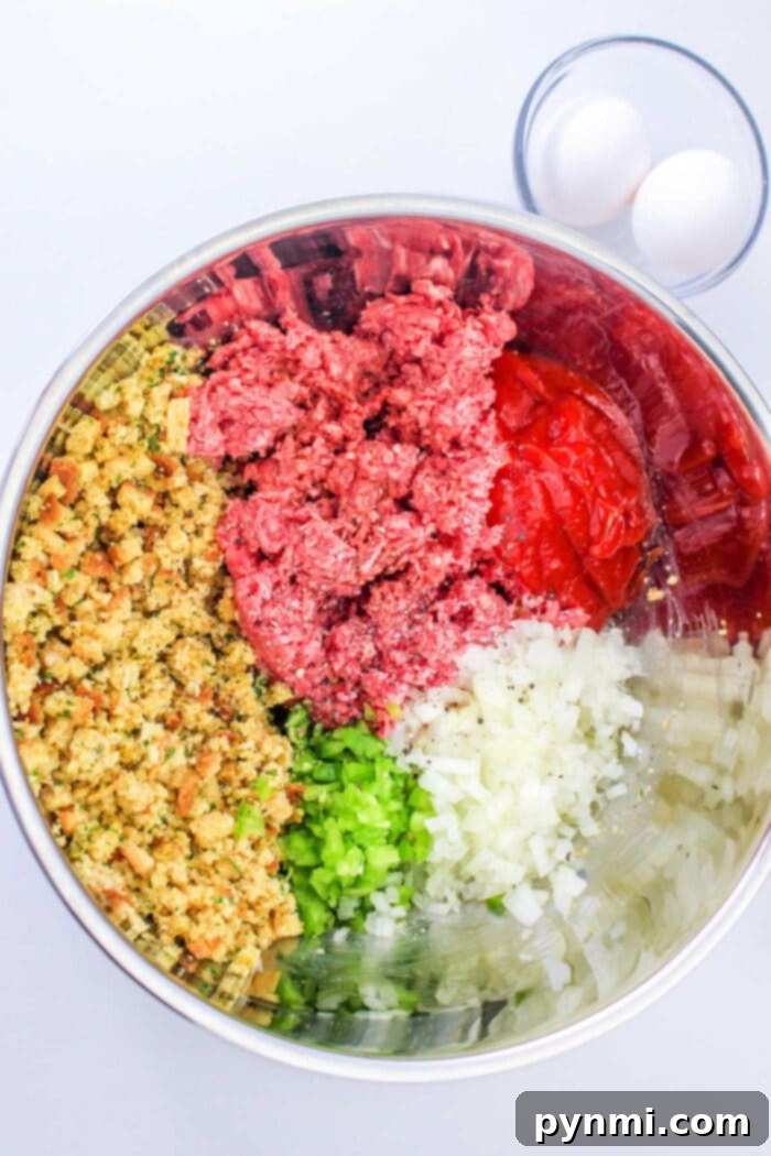 Effortless Stuffing Meatloaf 4 Meatloaf with Stove Top Stuffing and Brown Gravy - a comforting meal.