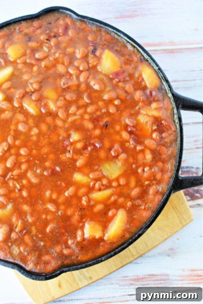 Apple Baked Beans