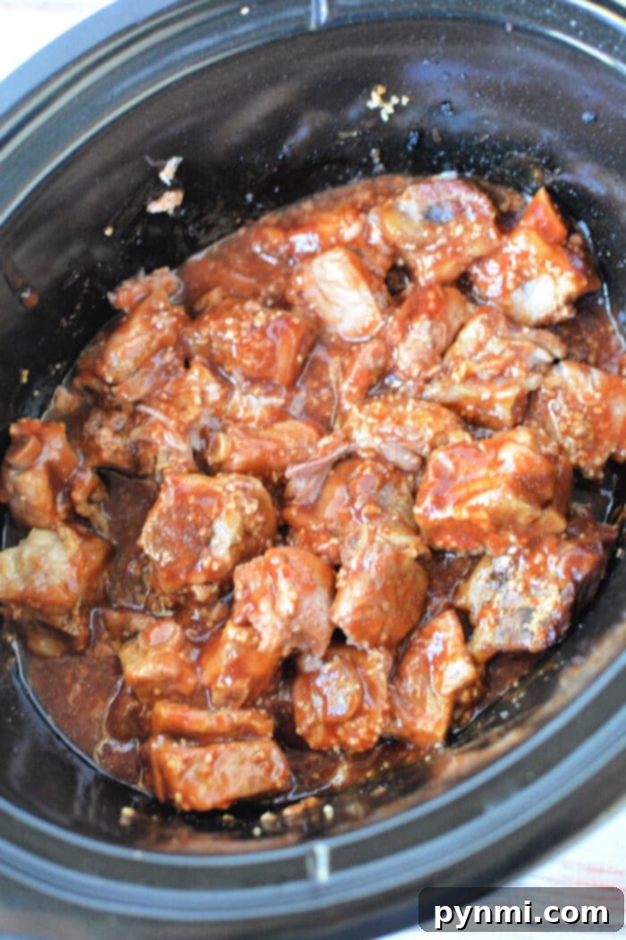 Pork Riblets Recipe finished
