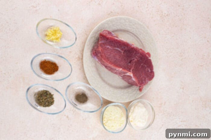 Crunchy Parmesan Steak 3 Oven Baked Steak