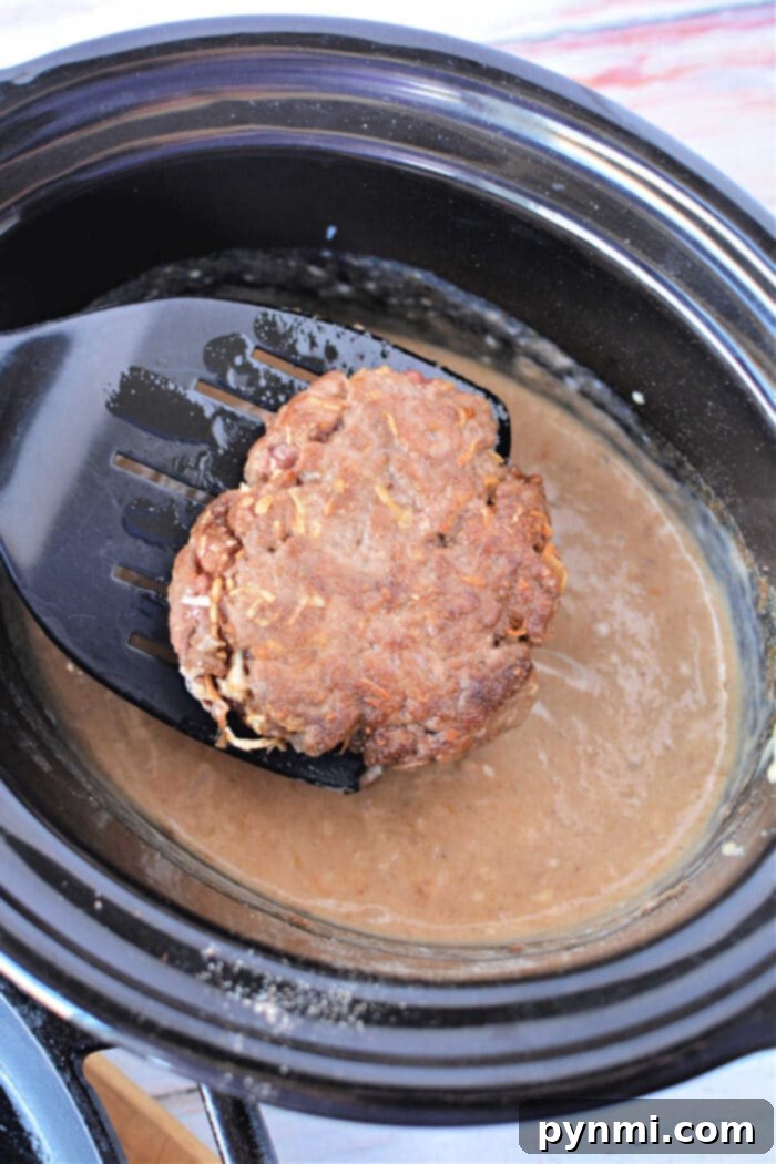 Hearty Slow Cooker Salisbury Steak 5 Crockpot Salisbury Steak Recipe with Hamburger Patties