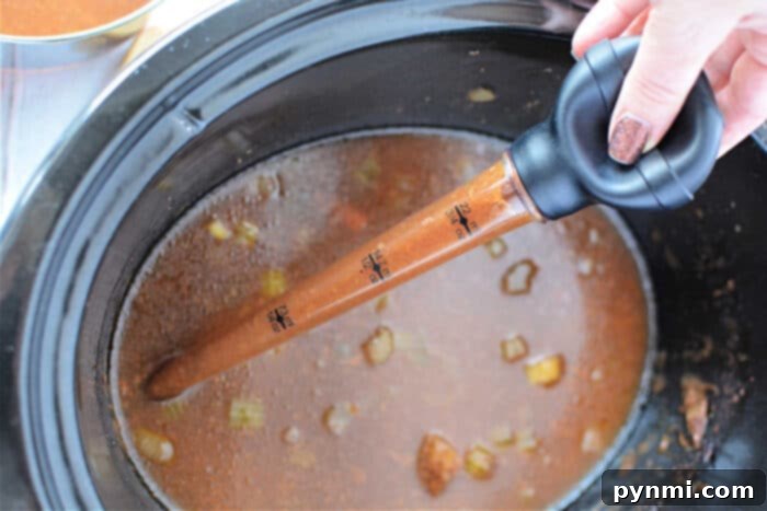 Fork-Tender Slow Cooker Eye of Round Roast 6 slow cooker gravy