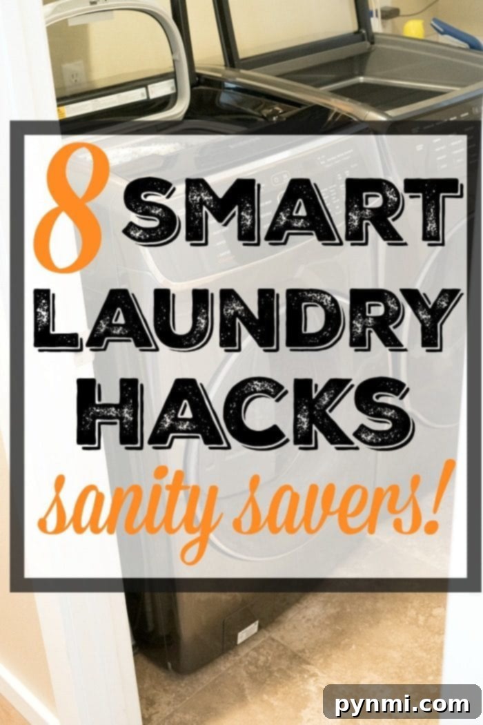 Laundry tips for an efficient and organized home