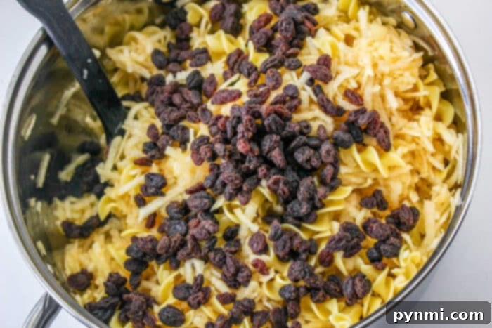 Spiced Apple Comfort Bake 5 Warm and Comforting Apple Noodle Casserole Ready to Be Served