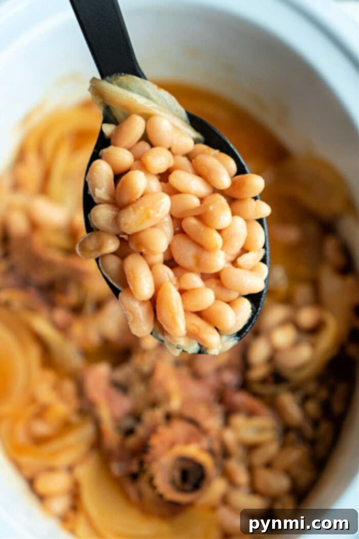Crockpot Beans and Cornbread