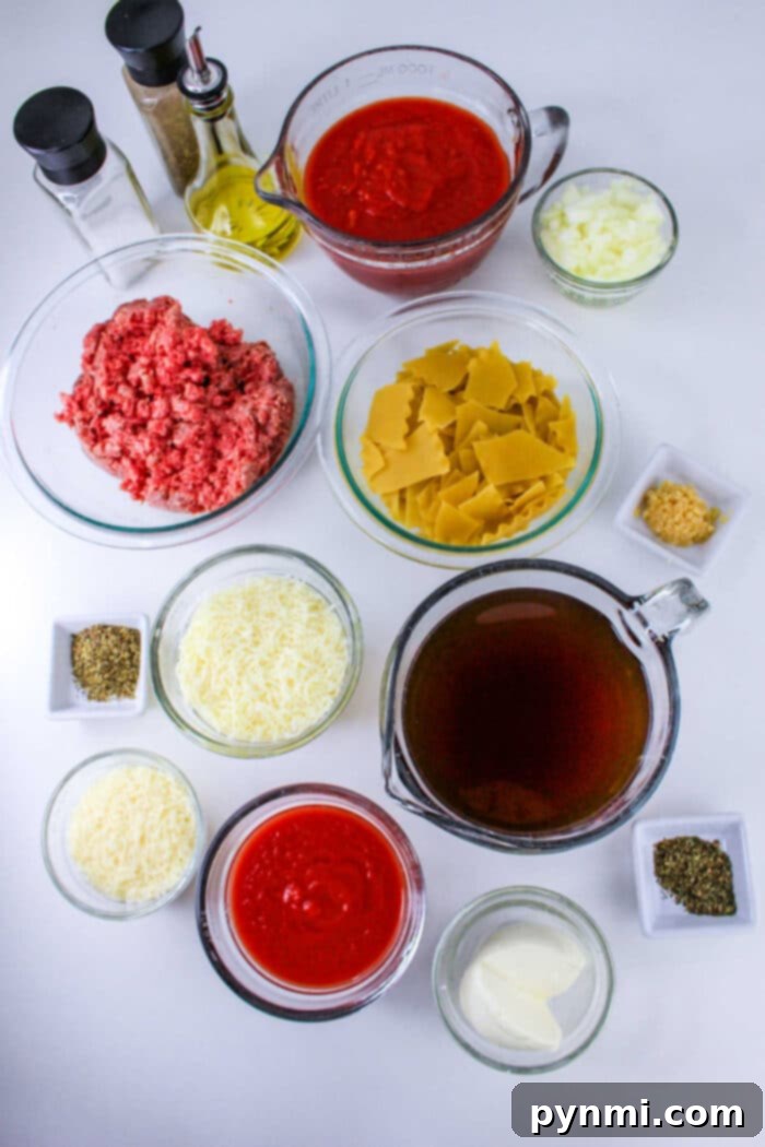Creamy Lasagna Soup