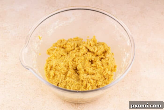 Cornbread Dessert Recipe: A close-up of honey-drizzled cookies