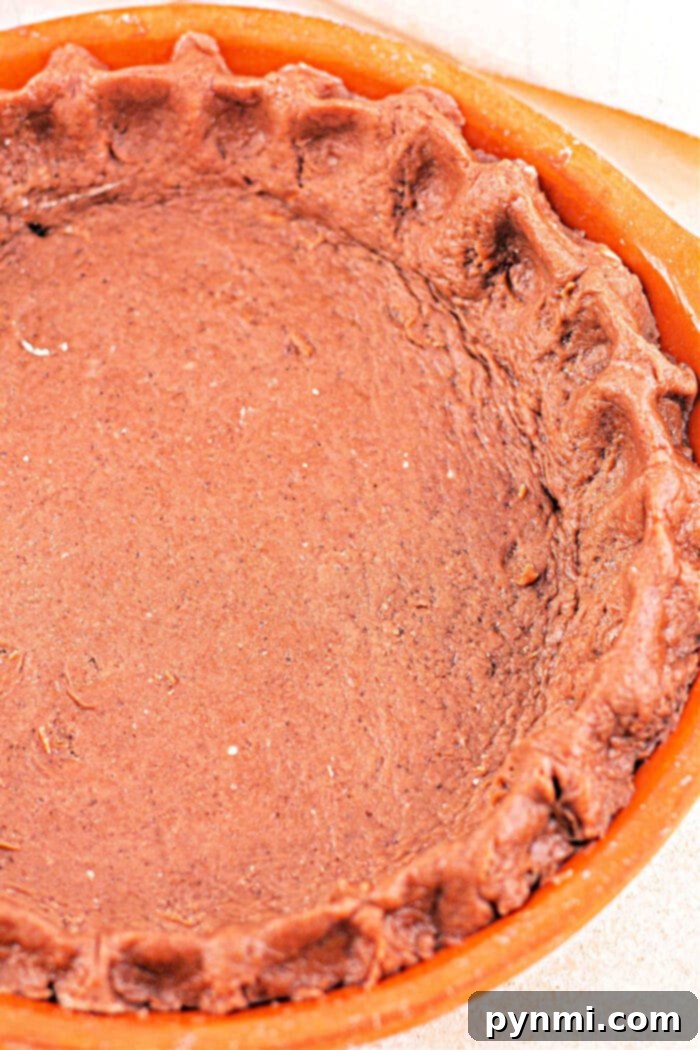 Deep Cocoa Pie Base 10 Finished Chocolate Pie Crust