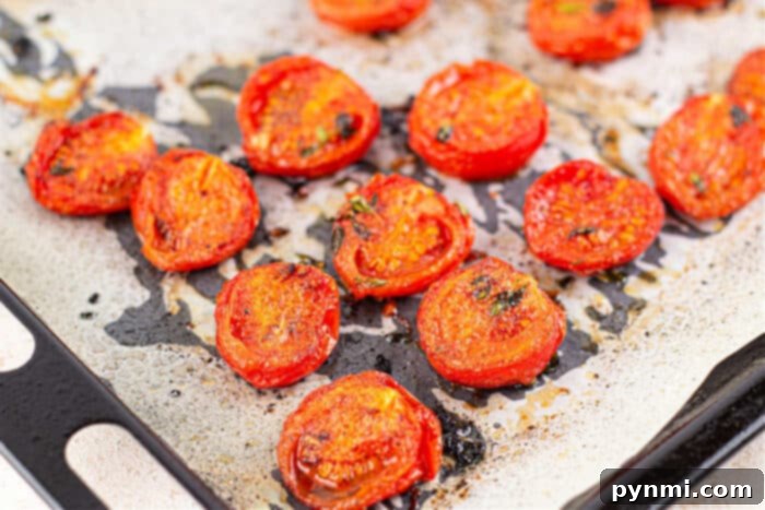 Bursting Cherry Tomato Sauce 4 How to Roast Cherry Tomatoes for Pasta