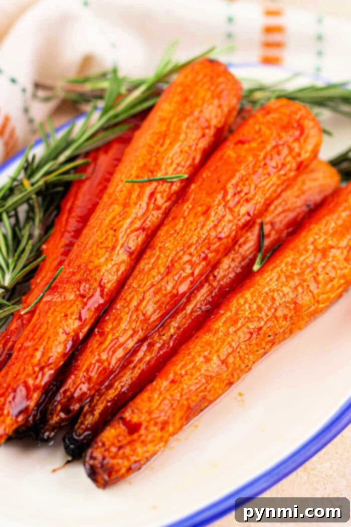 Baked Carrots in the Oven