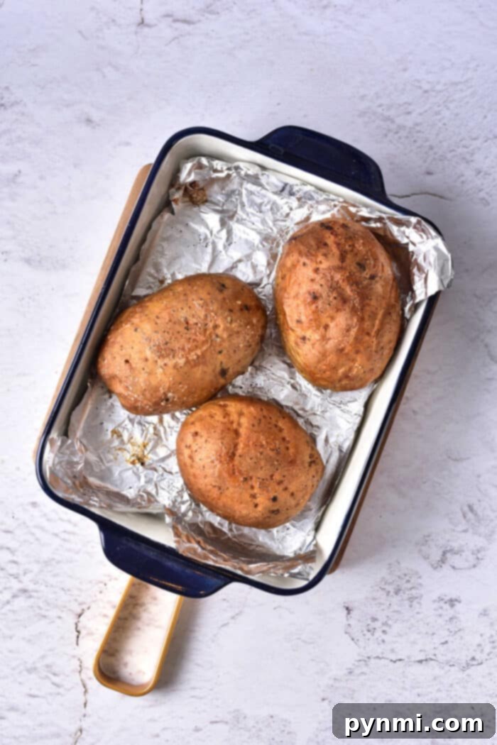 Crisp Perfection: Convection Baked Potatoes 5 convection oven baked potatoes
