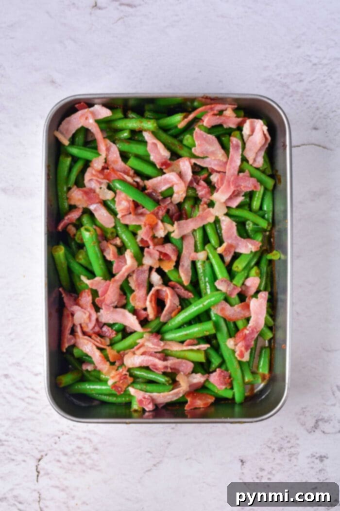Green Bean Obsession 9 An alternative green bean casserole recipe, emphasizing unique ingredients and a creamy, flavorful preparation that sets it apart from traditional versions.