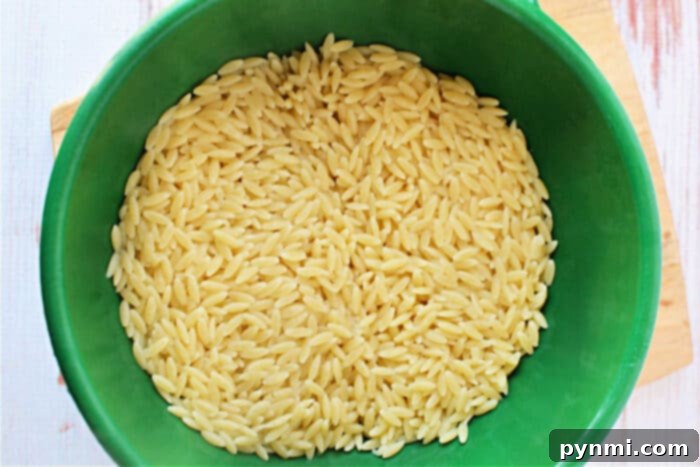 Cooking Orzo Perfectly 3 orzo in the microwave