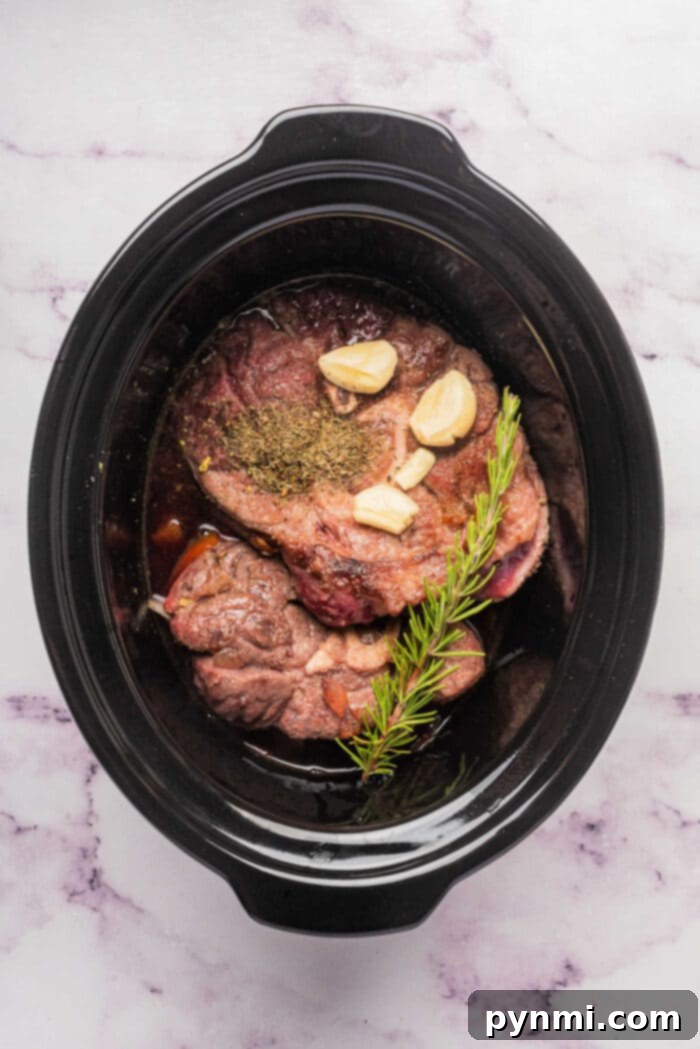 Melt-in-Your-Mouth Slow Cooker Ossobuco 6 Braised Osso Buco