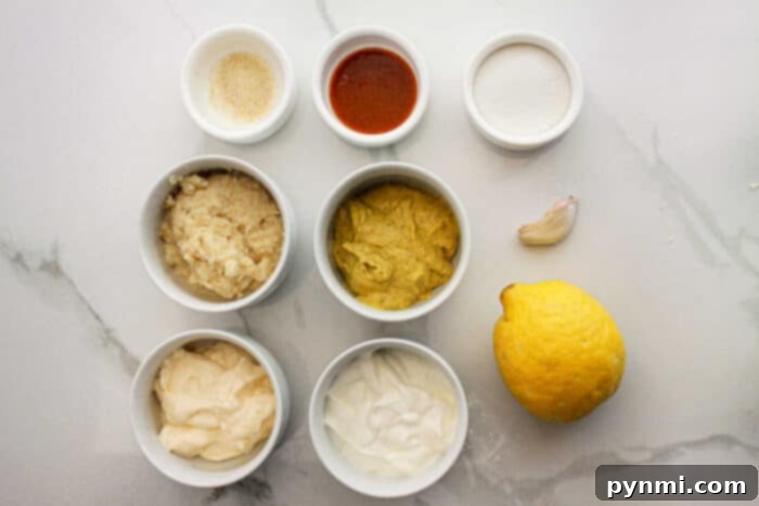 Ingredients for Burger King Zesty Sauce