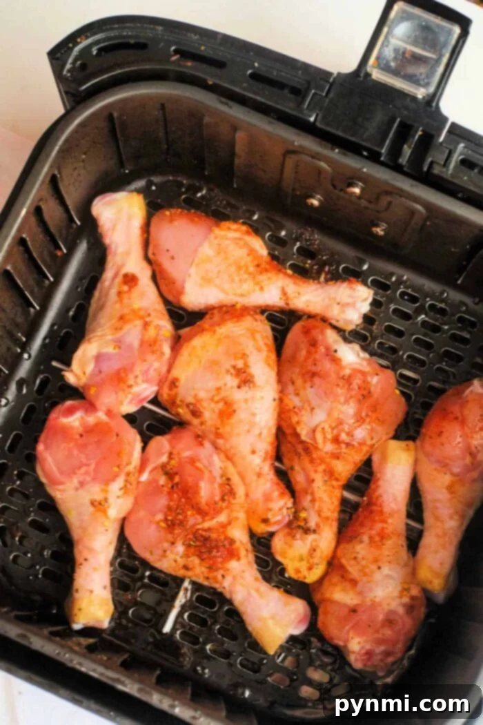 Air Fryer Drumsticks: The Perfect Cook Time 5 how to air fry raw chicken