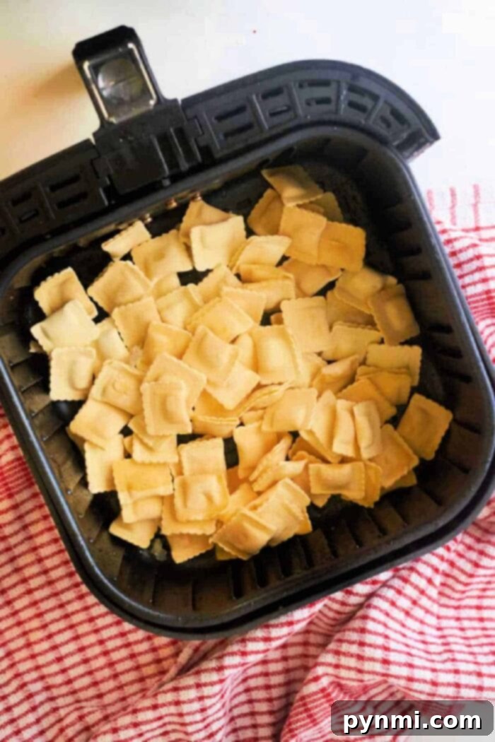 How to Cook Frozen Ravioli in Air Fryer