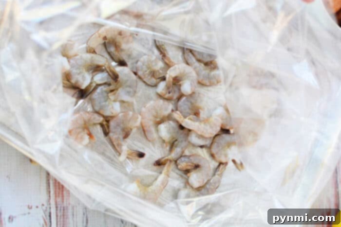 Seafood Packet Perfection 4 seafood boil in a plastic bag ready for the oven