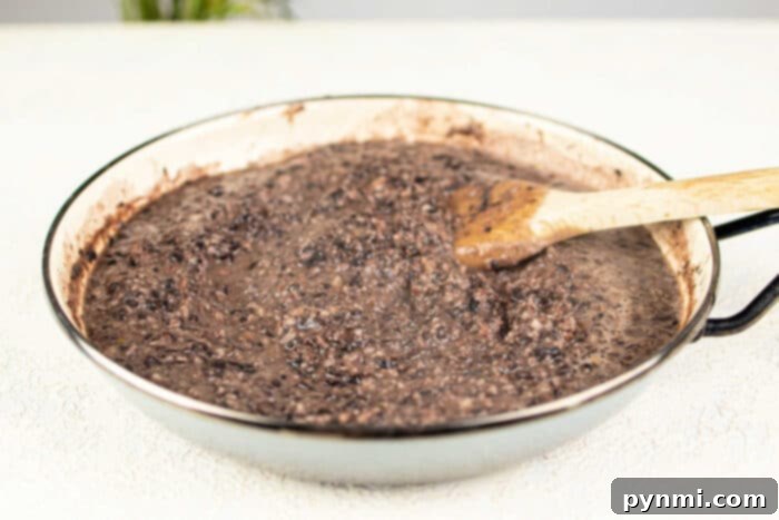 Quick & Easy Refried Black Beans from a Can 6 refried beans with black beans