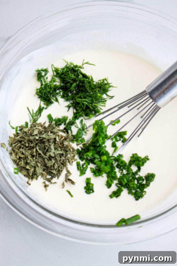 Homemade Popeyes Blackened Ranch Sauce 5 How to Make Popeyes Blackened Ranch Sauce Steps