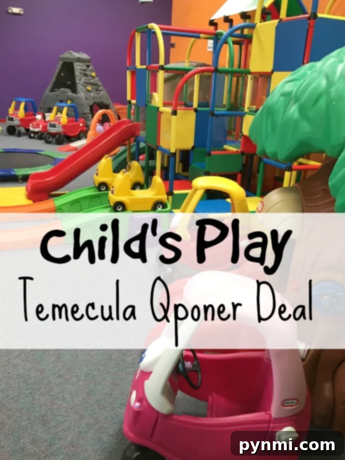 Child's Play Temecula - vibrant indoor playground for kids