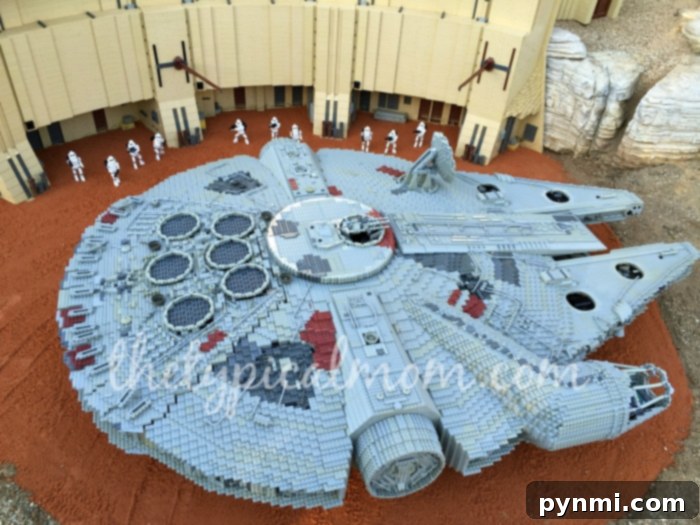 LEGO Star Wars Days are here! Enjoy Miniland and the new Death Star model at Legoland California this month! We had a great time! Intricate LEGO Star Wars Models