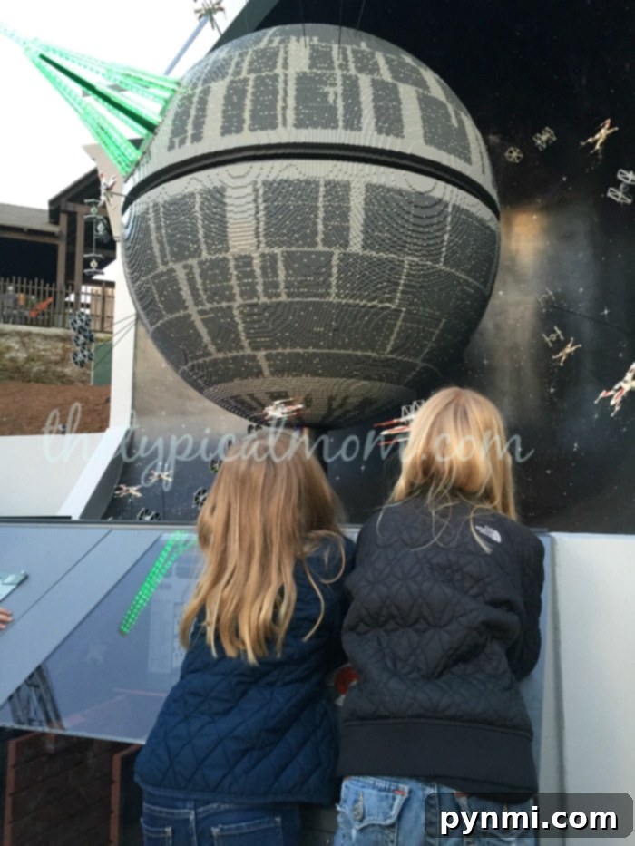 LEGO Star Wars Days are here! Enjoy Miniland and the new Death Star model at Legoland California this month! We had a great time! Kids Building at LEGOLAND Star Wars Miniland