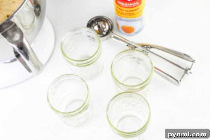 baking in glass jars