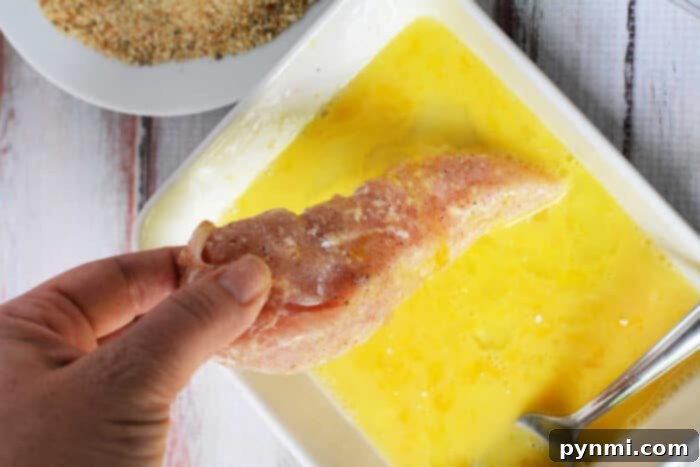 Golden Crisp Combo 4 Expert Technique for Breading Chicken with Egg and Breadcrumbs