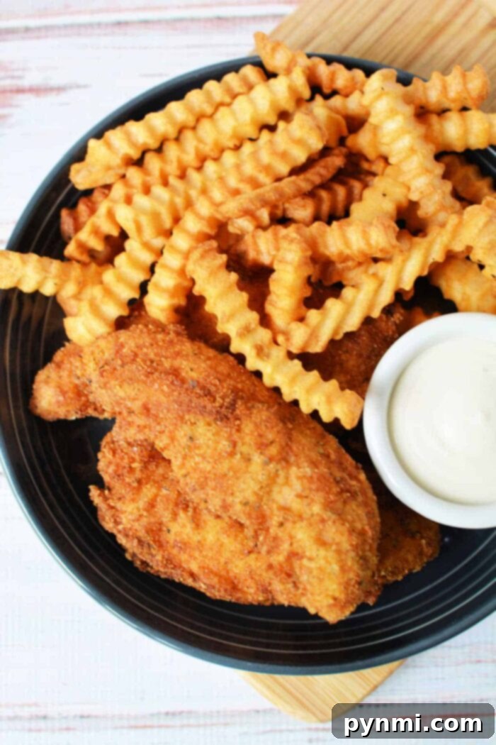 Golden Crisp Combo 7 The Art of Making Chicken Strips and Fries at Home