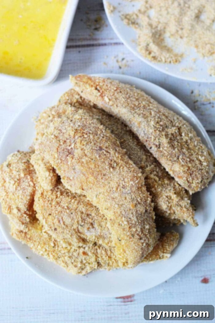chicken tenders without eggs