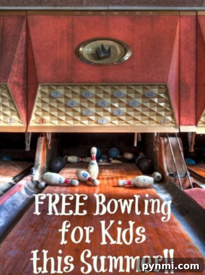Bowl for free this Summer! Discover numerous centers across the US offering free bowling for kids and discounted passes for adults. Check here to see if your local bowling alley participates, alongside a host of other fantastic free summer activities like roller skating and more! Where-to-bowl-for-free-during-the-Summer - Kids Bowl Free Program