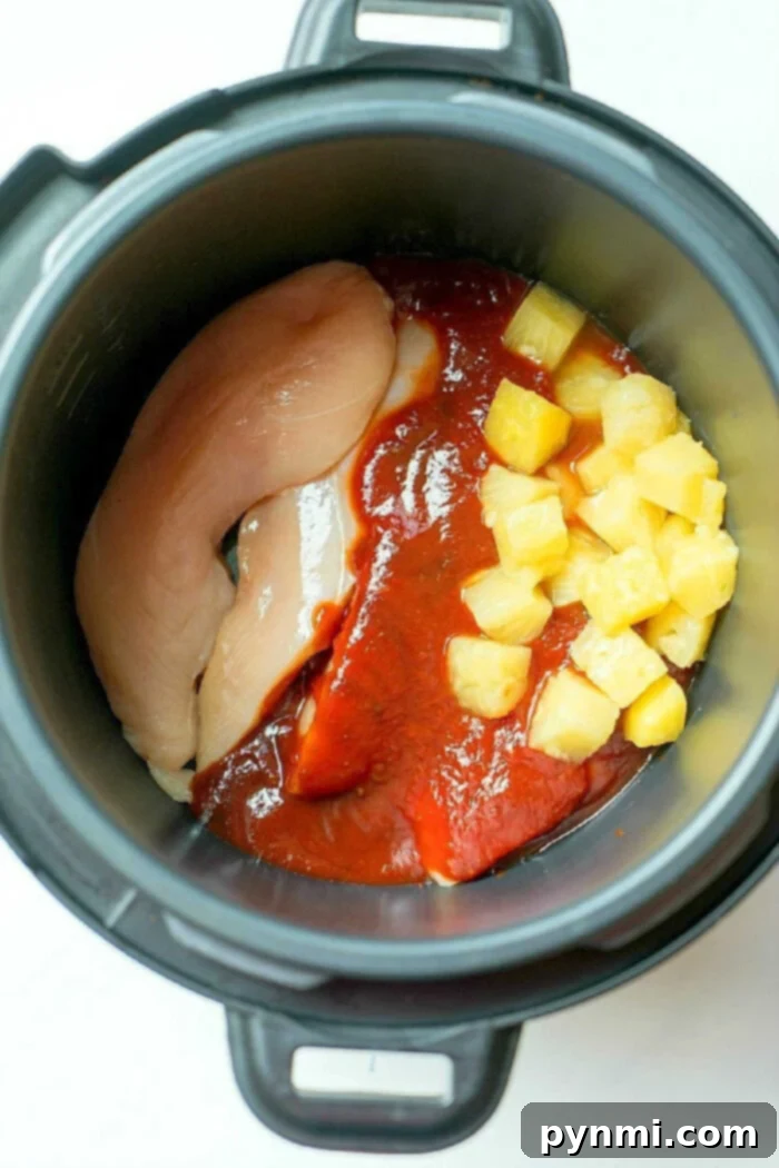 Quick & Tender Crock Pot Express BBQ Chicken 2 Delicious crockpot express shredded chicken ready to be served