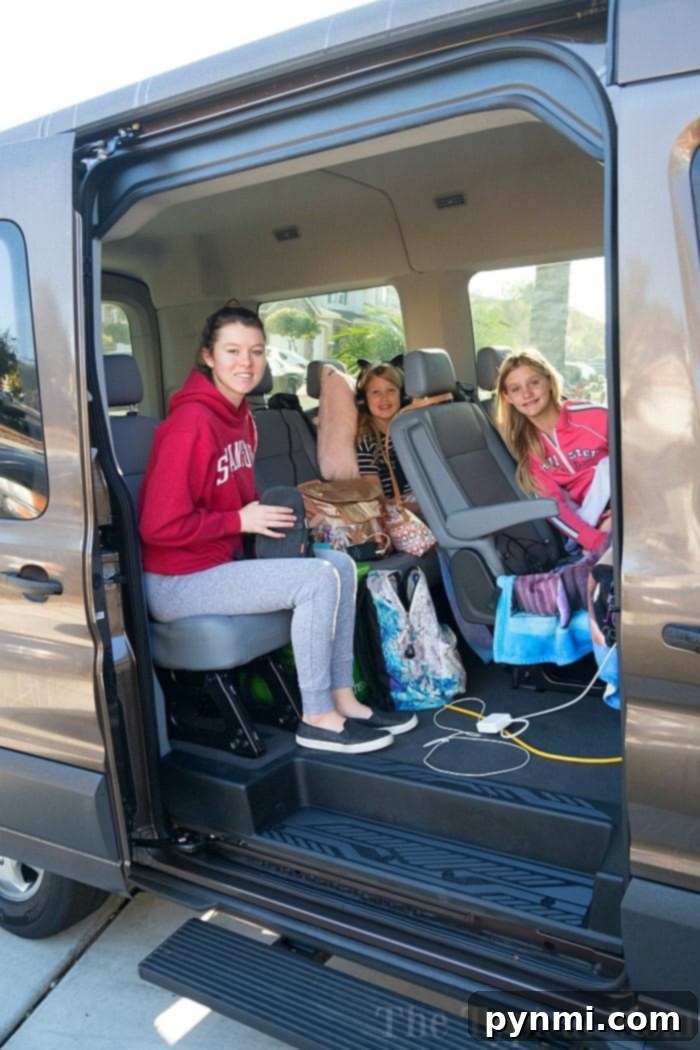 Road Trip Packing Essentials Family packing luggage for a California road trip