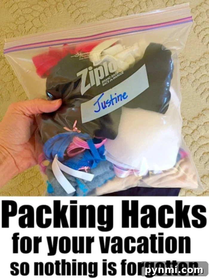 Road trip packing hacks. Vacation Packing List for families