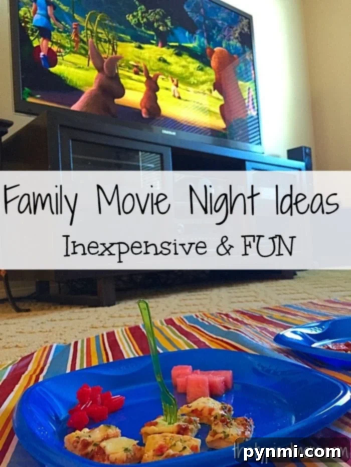 Homemade Family Movie Magic 9 Inexpensive family movie night ideas: Things you can do together to make a night in fun for everyone!!