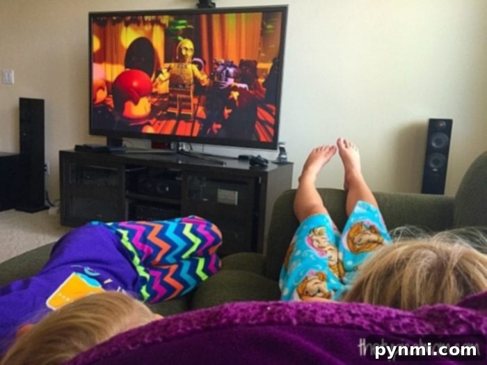 Watching a Star Wars Droid Tales show with kids