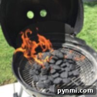 Outdoor Pizza Perfection: From Freezer to Grill 7 Grilling a frozen pizza on a charcoal barbecue.