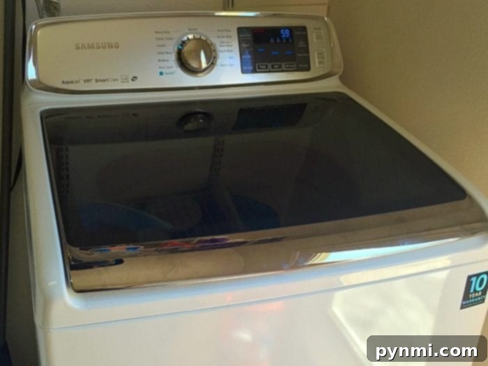 dishwasher full of dishes, ready for an efficient wash cycle