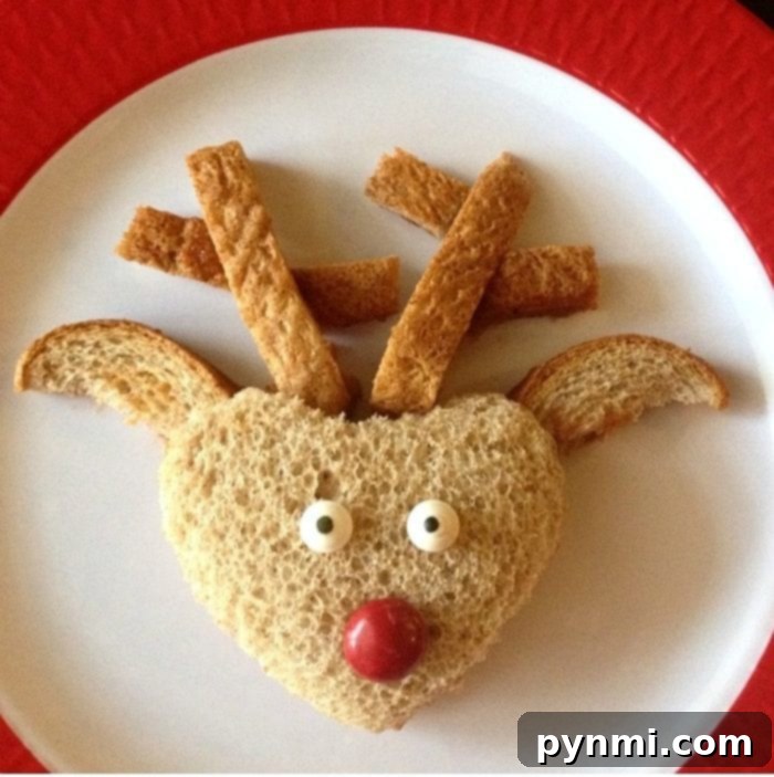 Reindeer sandwich
