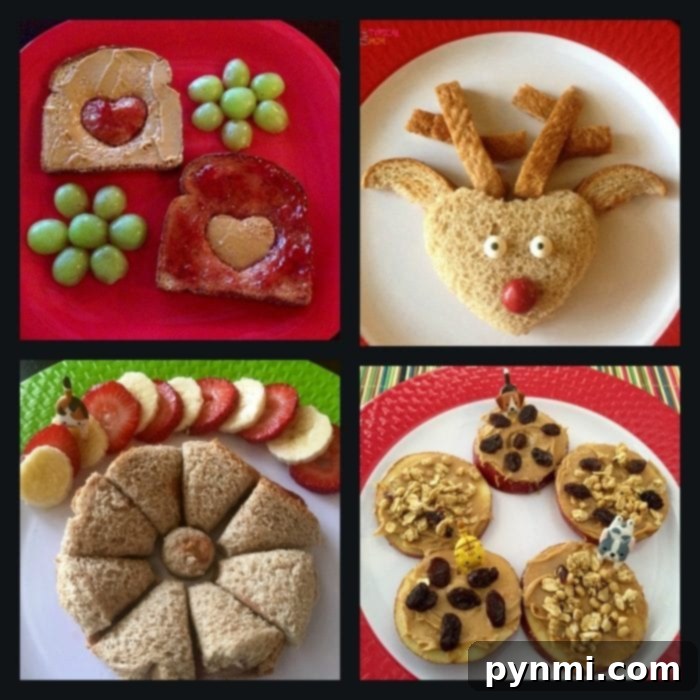 Okul Sonrası Fıstık Ezmeli Hızlı Lezzetler 3 Creative peanut butter and jelly sandwich ideas.