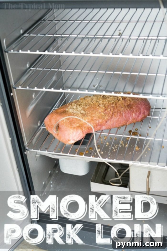Smoking a Boneless Pork Loin 3