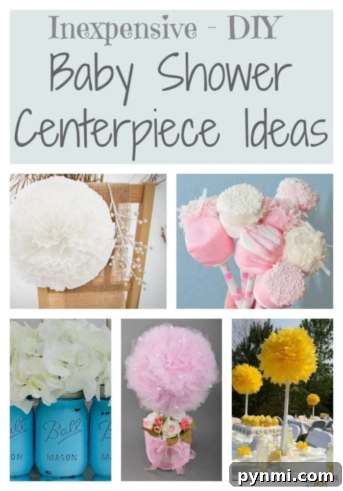 Discover easy DIY baby shower decorating ideas that are cheap, adorable, and perfect for any theme or gender. Create beautiful centerpieces and custom party decor using budget-friendly dollar store items, making your celebration look amazing without sparing expense. DIY baby shower decorating ideas that are cheap but adorable for a boy or girl baby shower, featuring a welcoming decor setup.