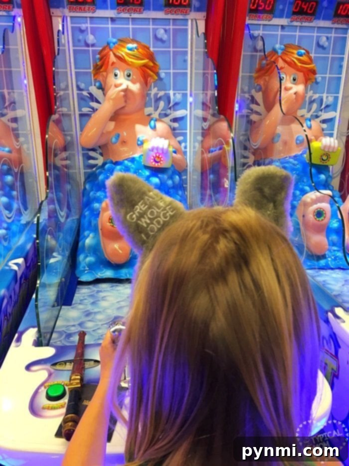 The Great Wolf Lodge Southern California arcade offers endless fun for families in Anaheim, making it a top choice for indoor activities. Great Wolf Lodge Southern California arcade