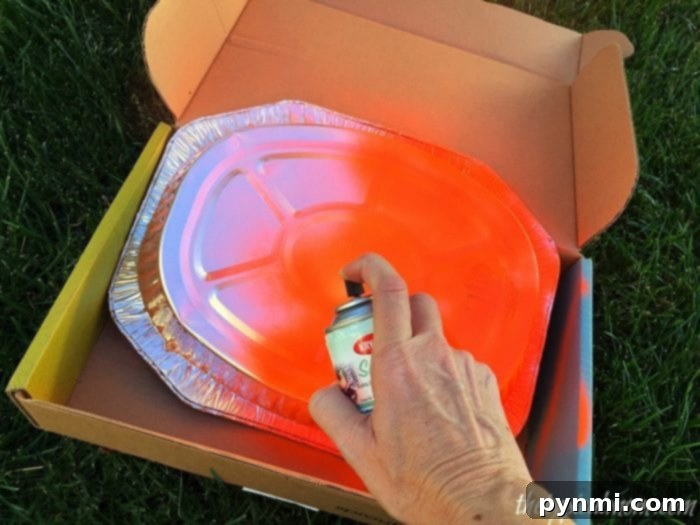 Adding Eyes and Stem to DIY Dollar Store Halloween Pumpkin from Roasting Pans Adding Eyes and Stem to DIY Dollar Store Halloween Pumpkin