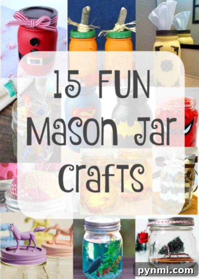 Mason jar crafts!! #masonjars #masonjarcrafts #crafts #kidscrafts mason jar crafts