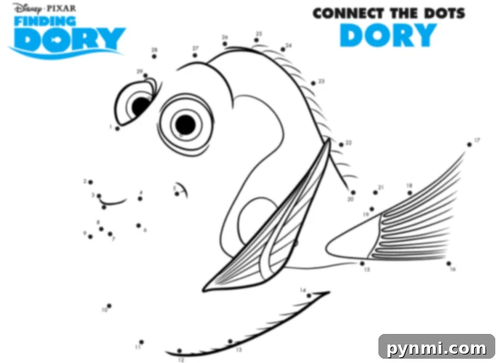 Collection of Finding Dory printables